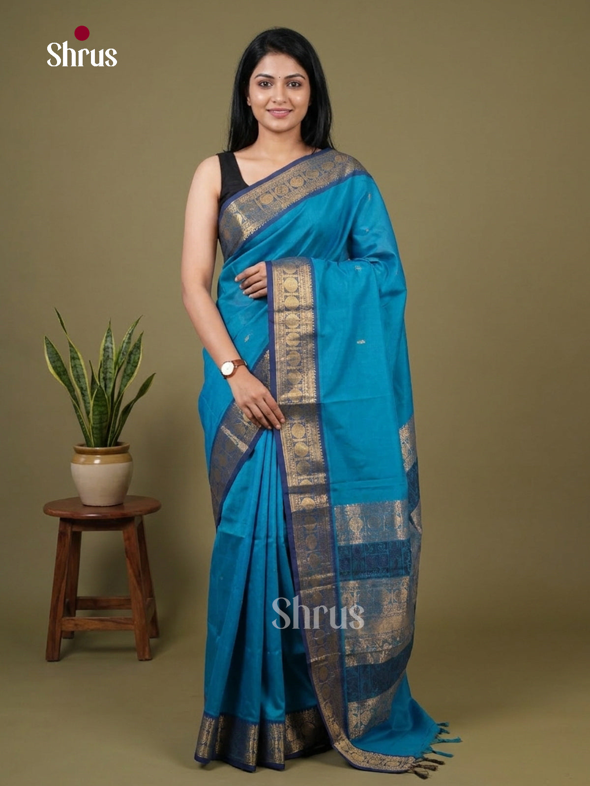 Chettinad Cotton Saree - EDS10028