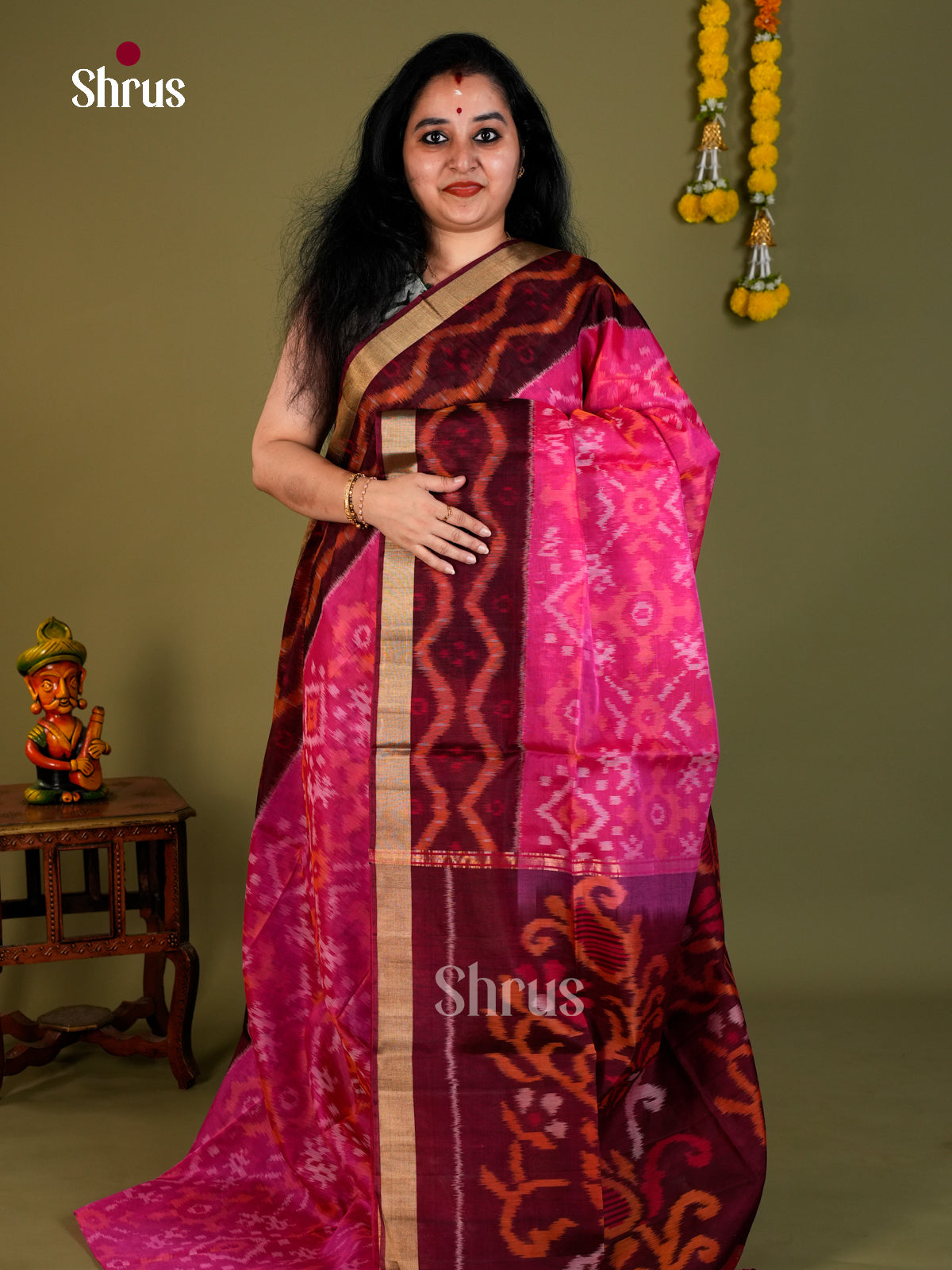 Pochampally sico Saree - EDS11246 - Shop on Shrus.com