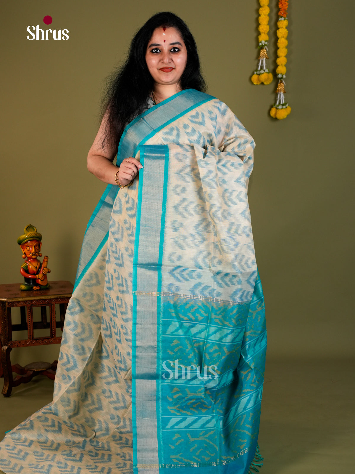 Pochampally sico Saree - EDS11247 - Shop on Shrus.com