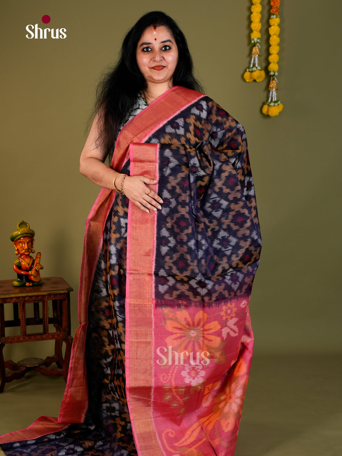 Pochampally sico Saree - EDS11252 - Shop on Shrus.com