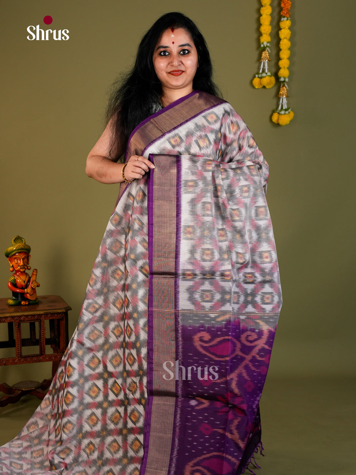 Pochampally sico Saree - EDS11261 - Shop on Shrus.com