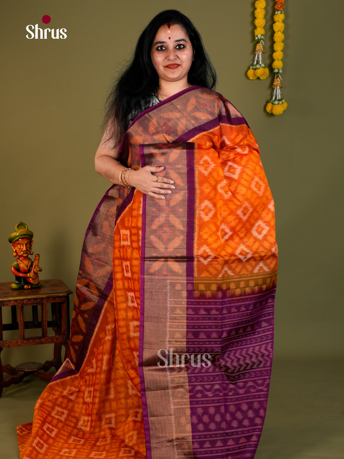 Pochampally sico Saree - EDS11273 - Shop on Shrus.com