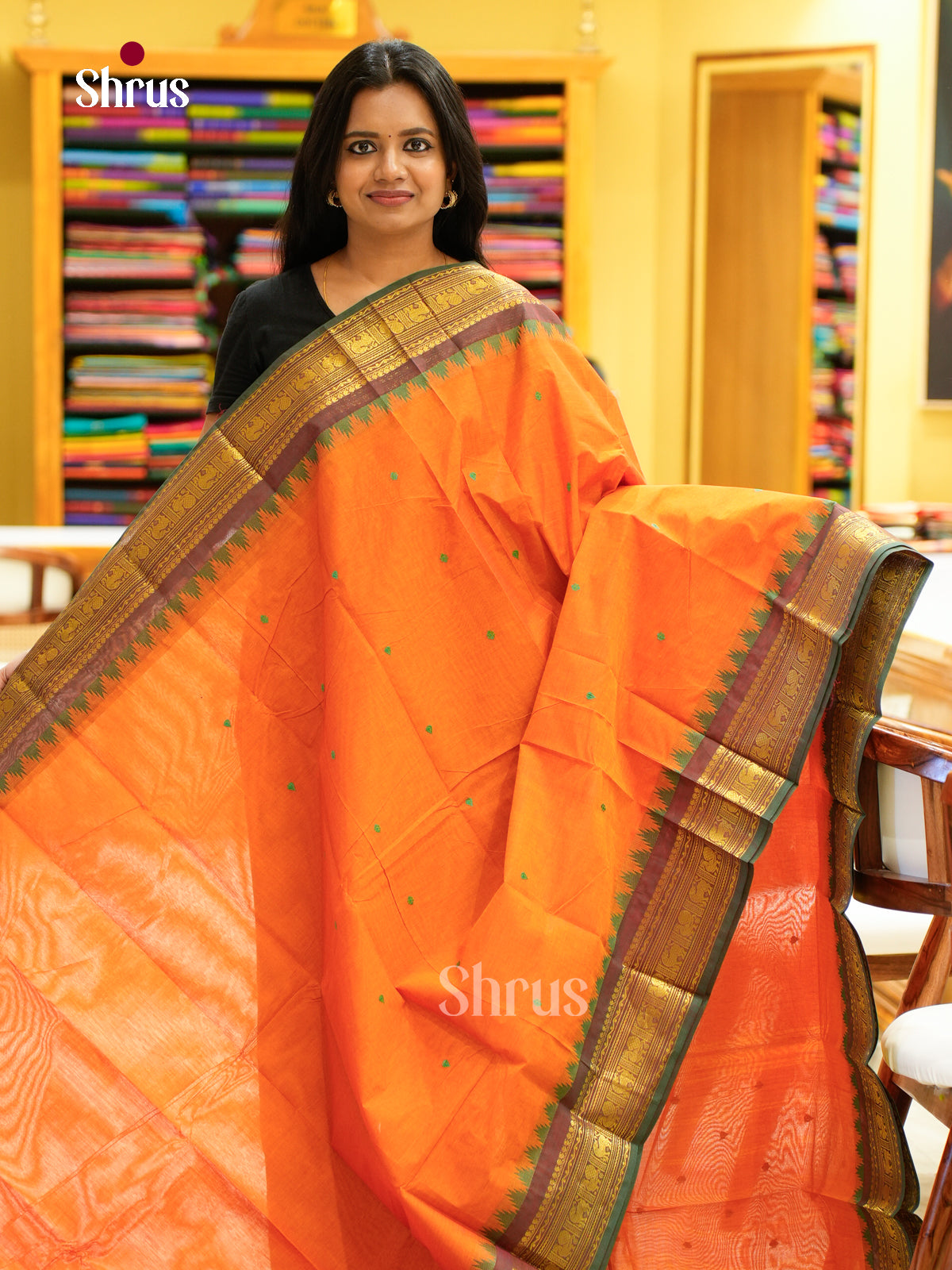 Chettinad Cotton Saree - EDS13026