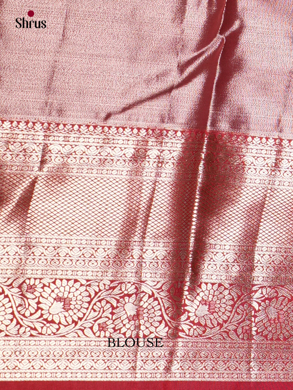 Kanchipuram-halfpure Saree - EDS15001 - Shop on Shrus.com