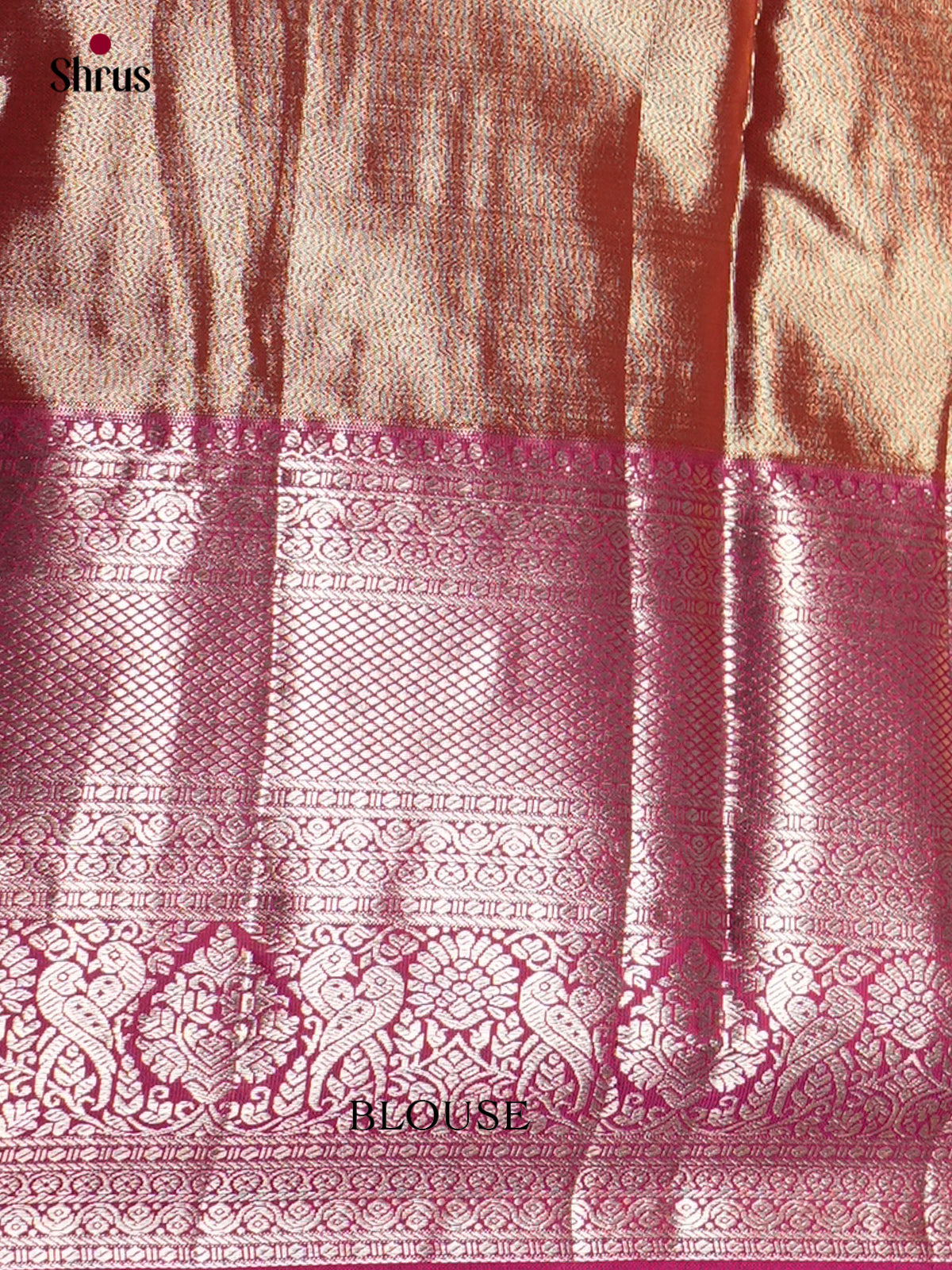 Kanchipuram-halfpure Saree - EDS15022 - Shop on Shrus.com
