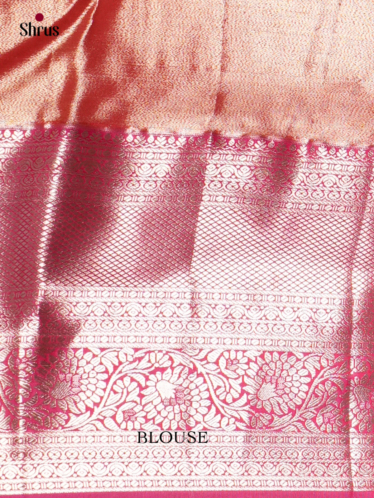 Kanchipuram-halfpure Saree - EDS15029 - Shop on Shrus.com