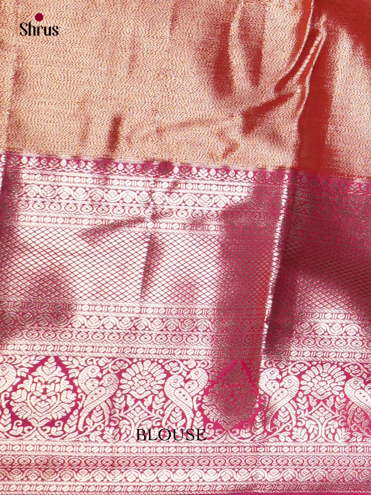 Kanchipuram-halfpure Saree - EDS15042 - Shop on Shrus.com
