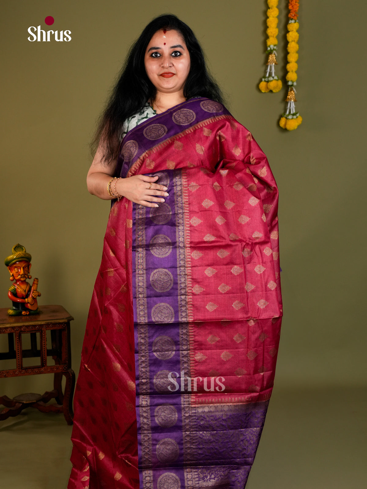 Tussar Saree - EDS18005 - Shop on Shrus.com