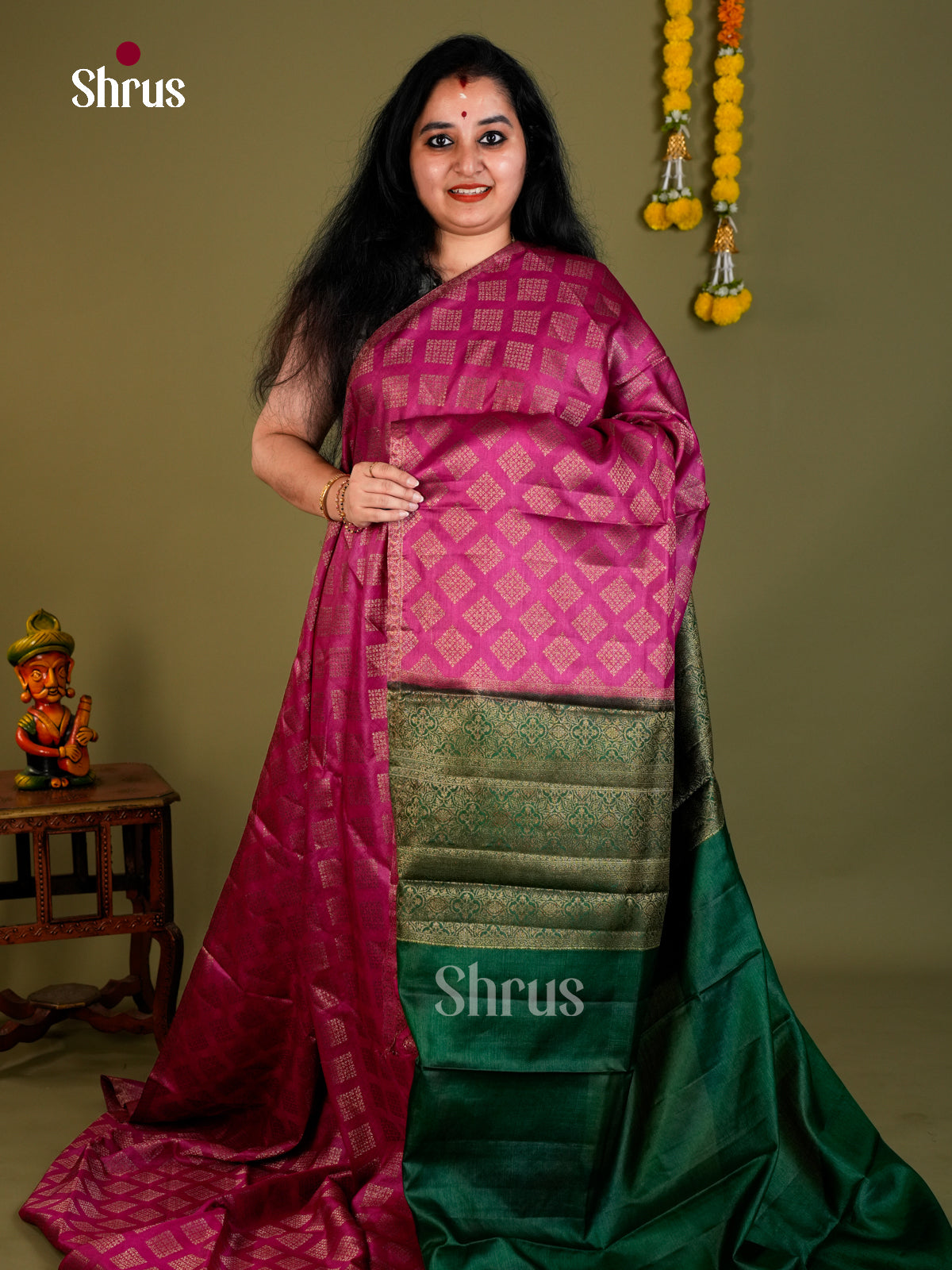Tussar Saree - EDS18027 - Shop on Shrus.com