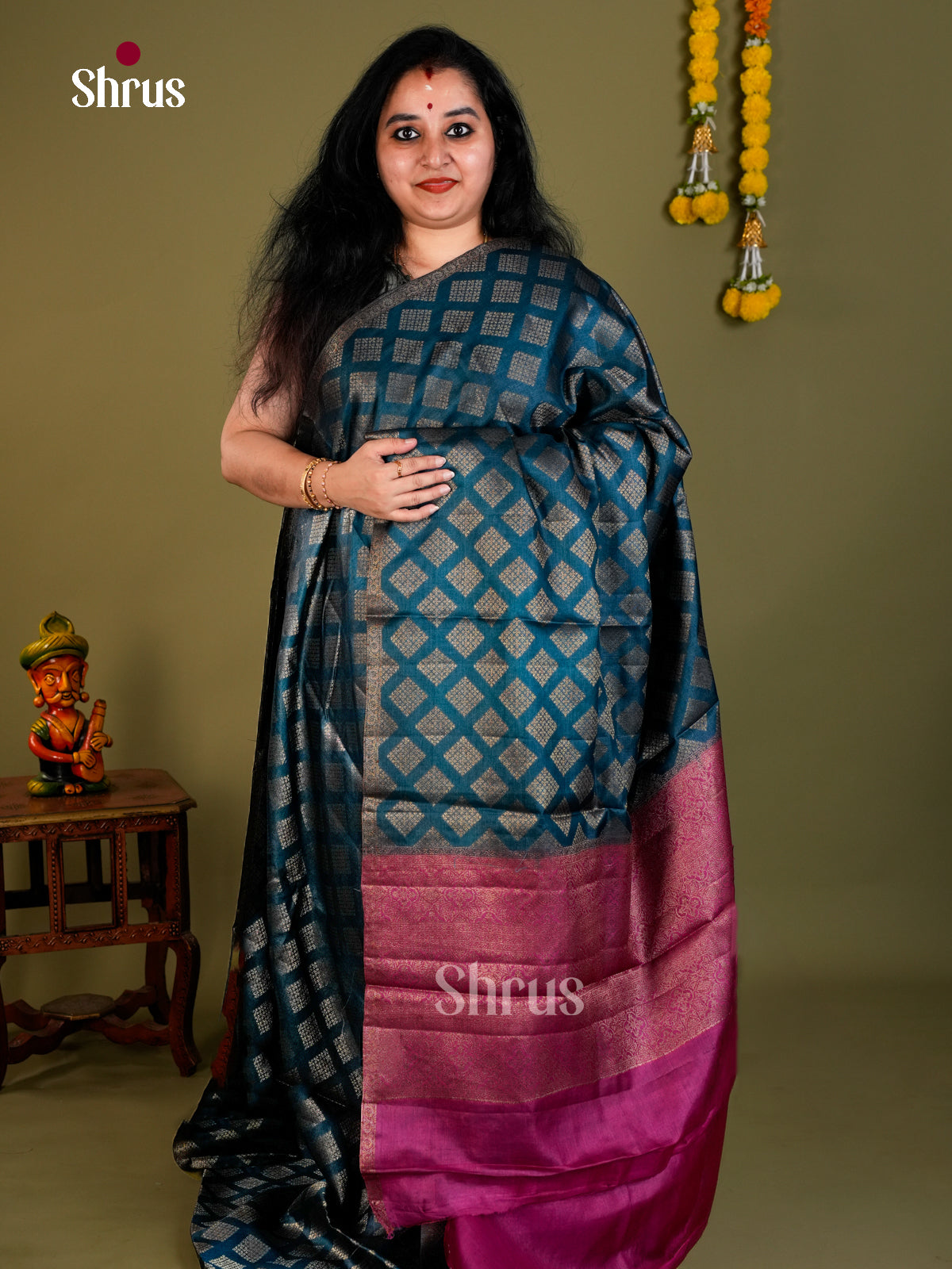Tussar Saree - EDS18029 - Shop on Shrus.com