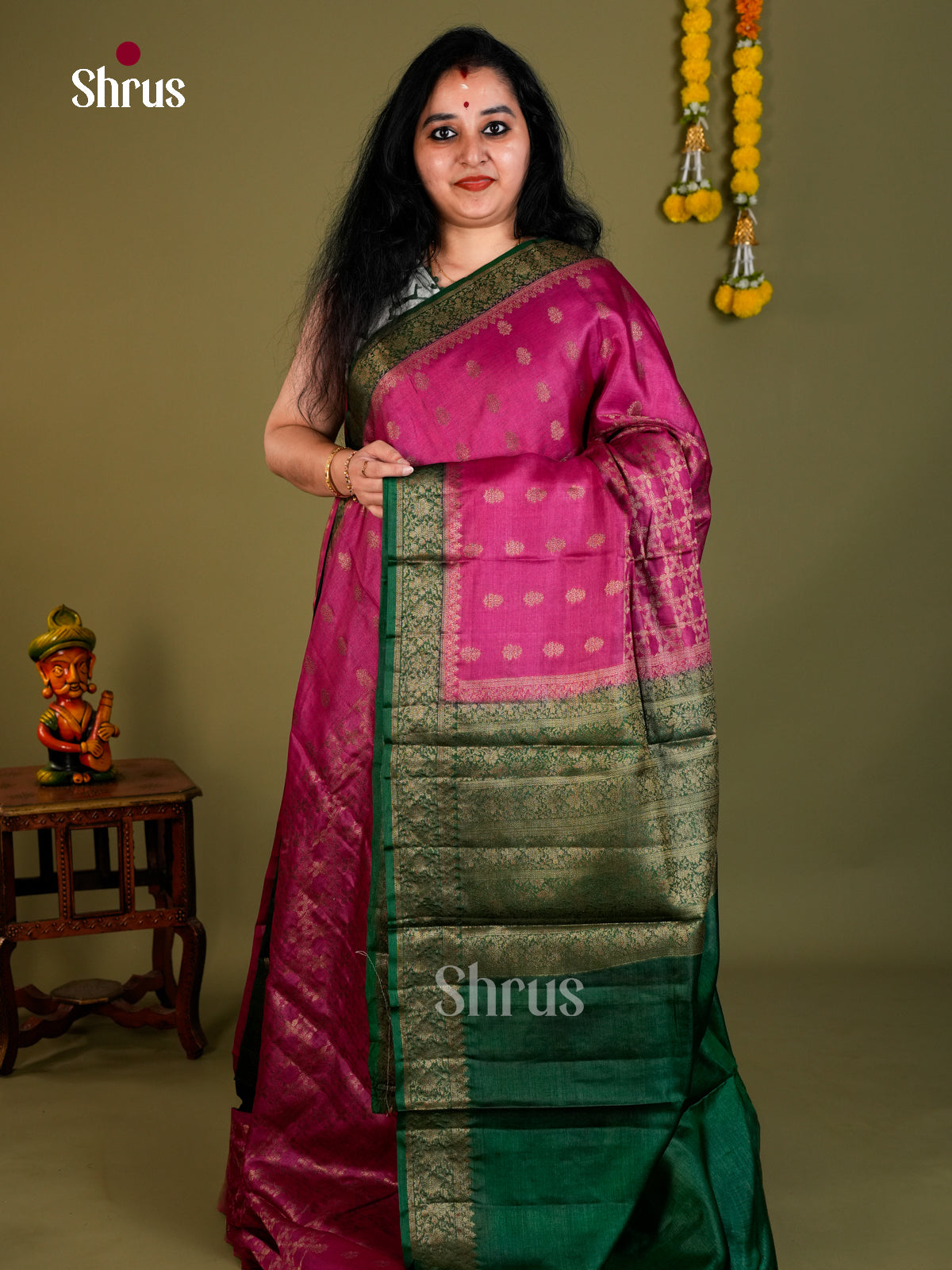 Tussar Saree - EDS18044 - Shop on Shrus.com