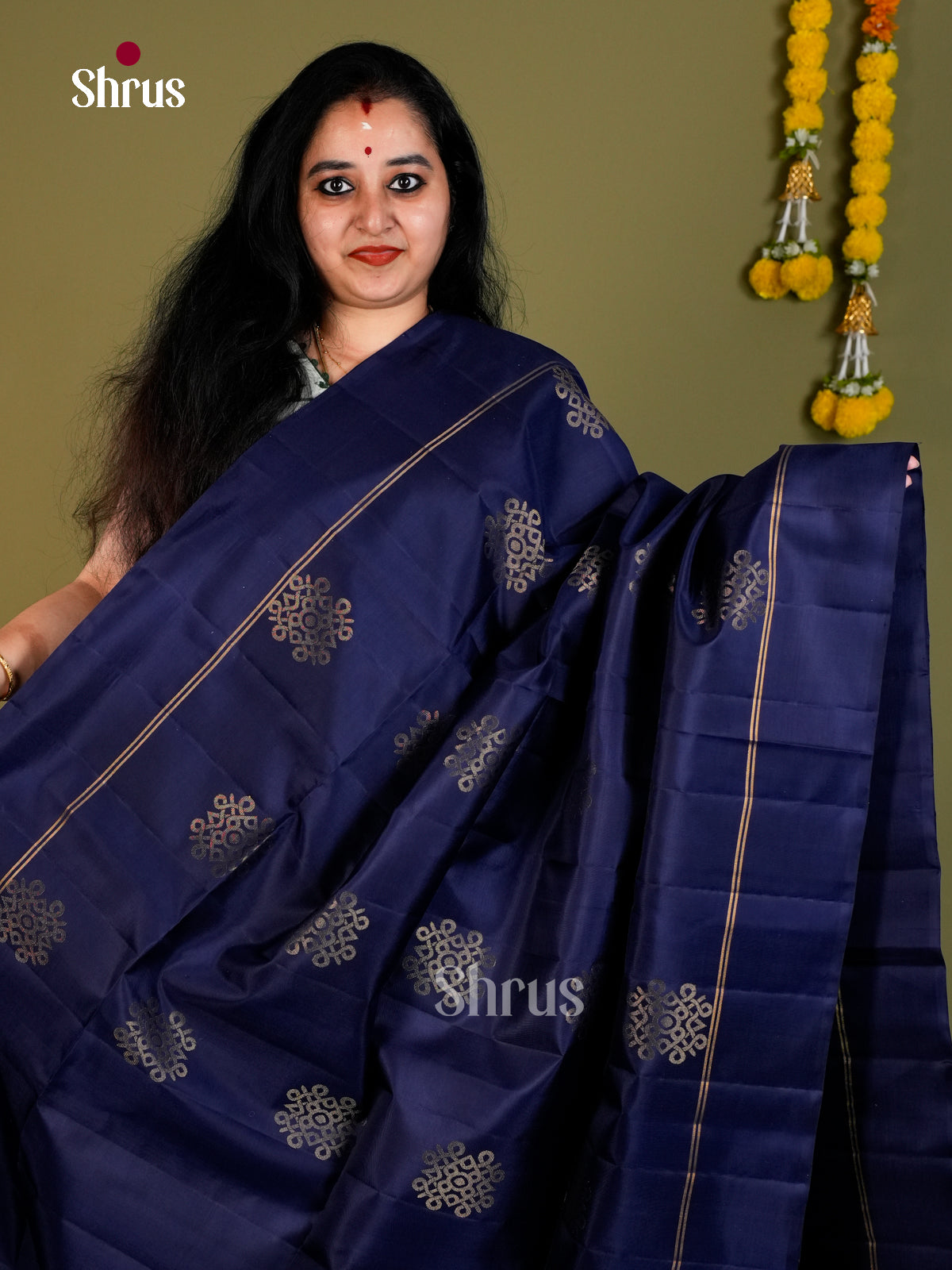 Soft Silk Saree - EDS18095 - Shop on Shrus.com