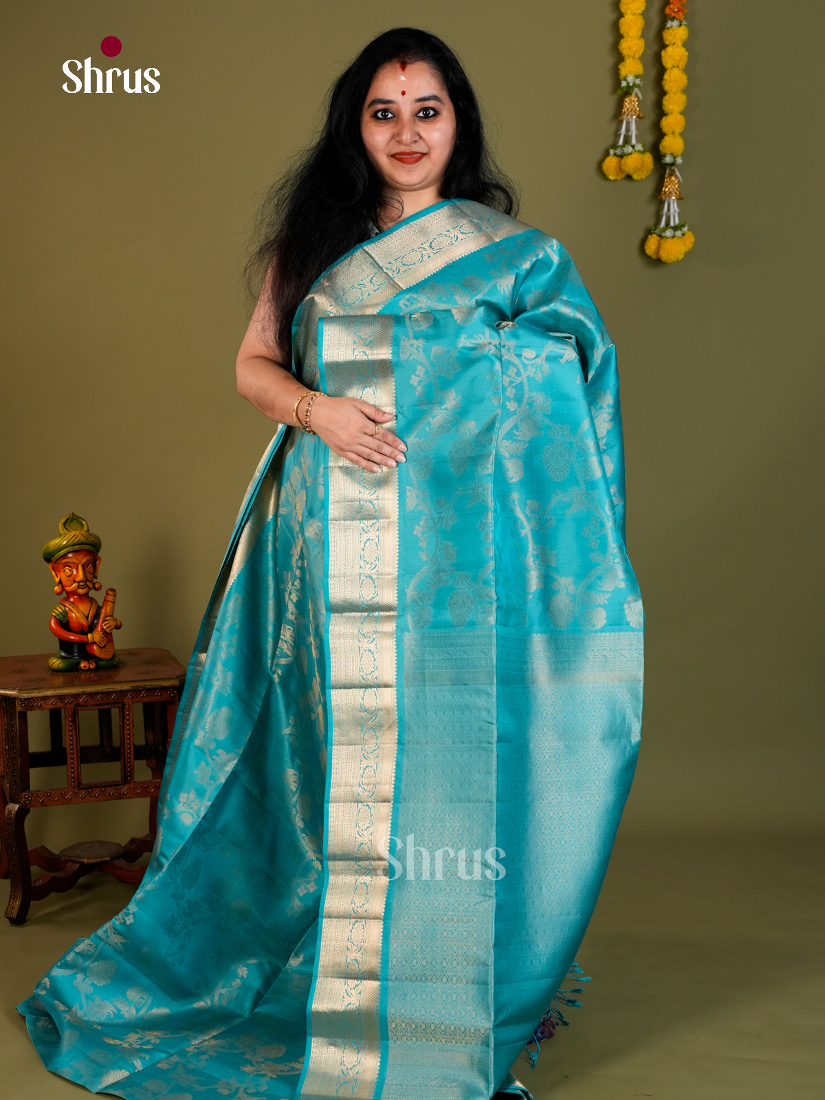 Soft Silk Saree - EDS18101 - Shop on Shrus.com