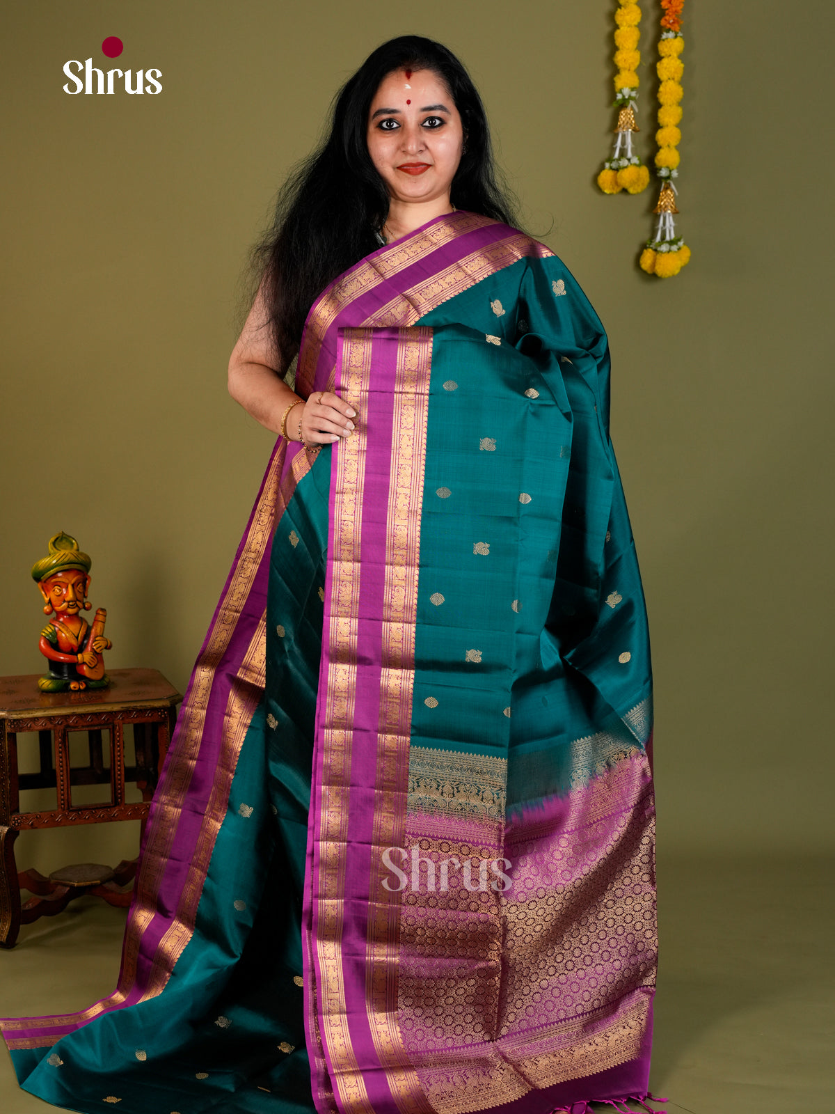 Soft Silk Saree - EDS18102 - Shop on Shrus.com