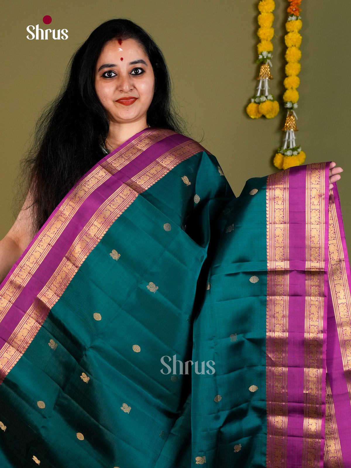 Soft Silk Saree - EDS18102 - Shop on Shrus.com