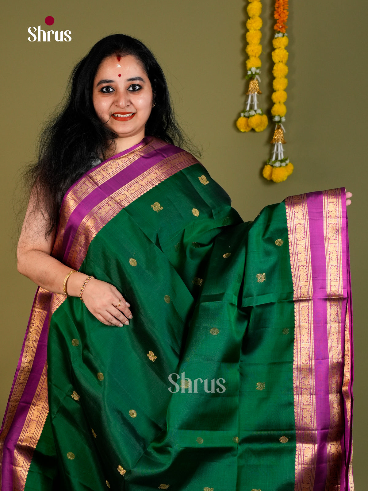 Soft Silk Saree - EDS18103 - Shop on Shrus.com