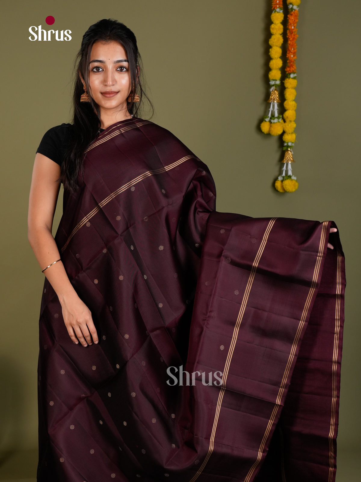 Soft Silk Saree - EDS20020 - Shop on Shrus.com