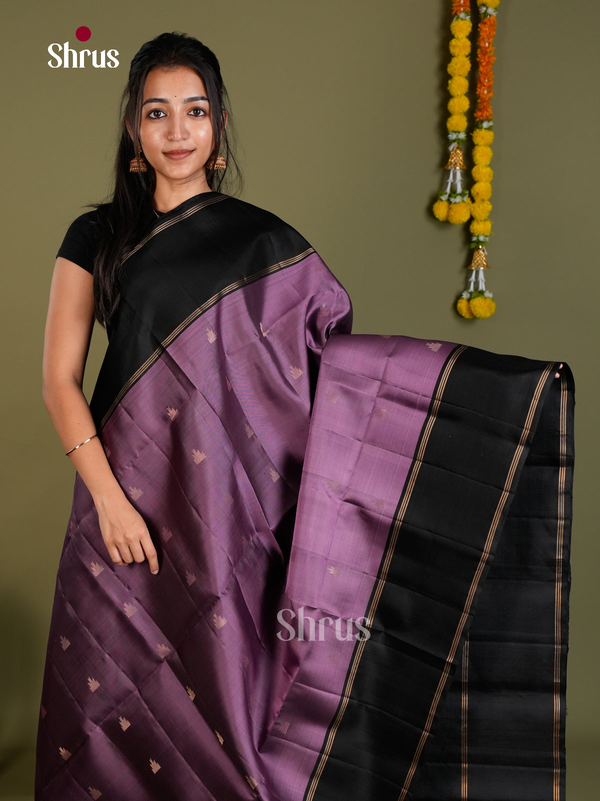 Soft Silk Saree - EDS20031 - Shop on Shrus.com