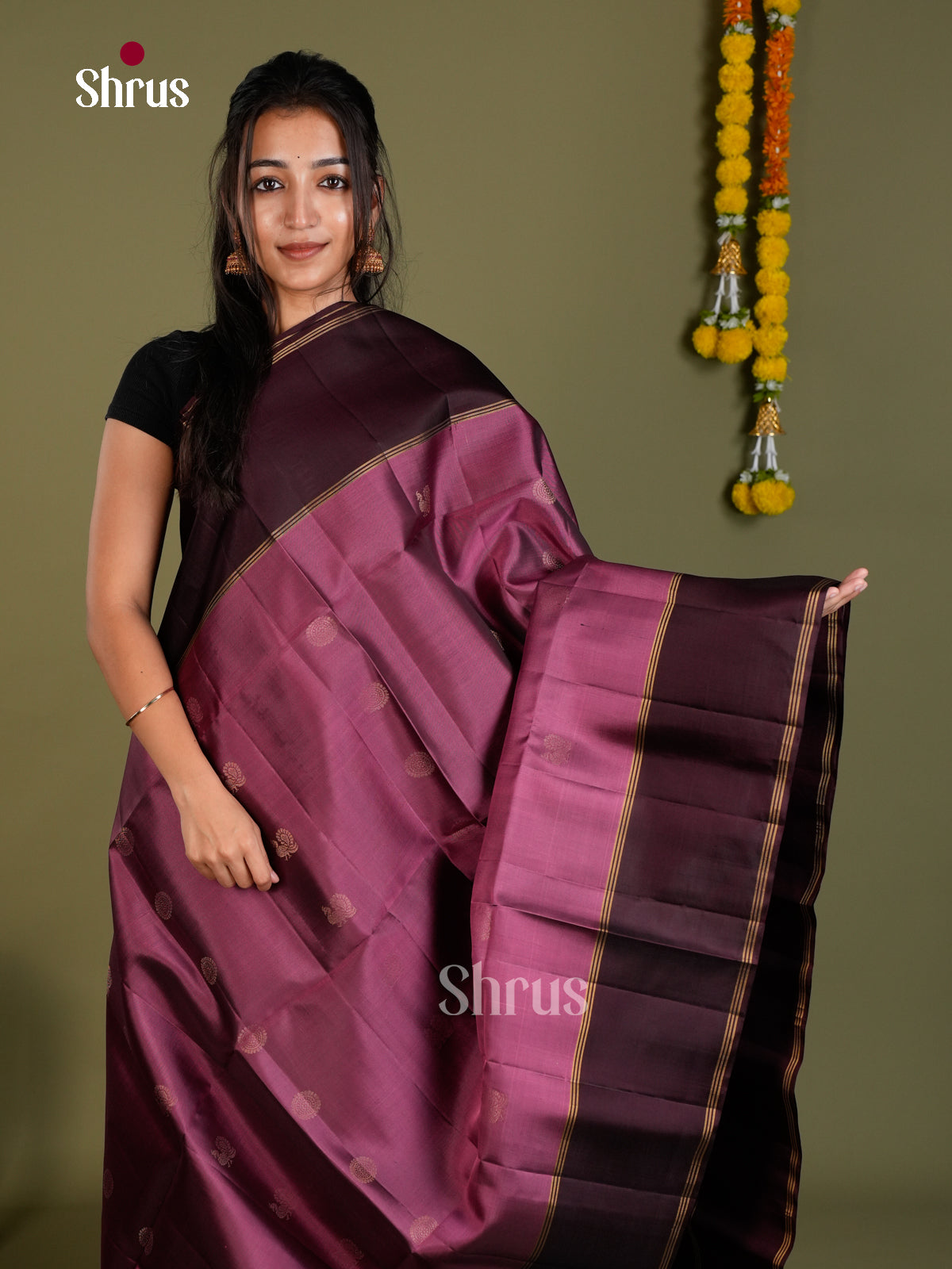 Soft Silk Saree - EDS20034 - Shop on Shrus.com