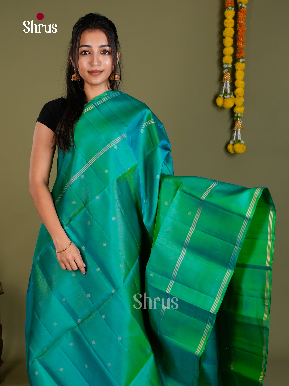 Soft Silk Saree - EDS20041 - Shop on Shrus.com