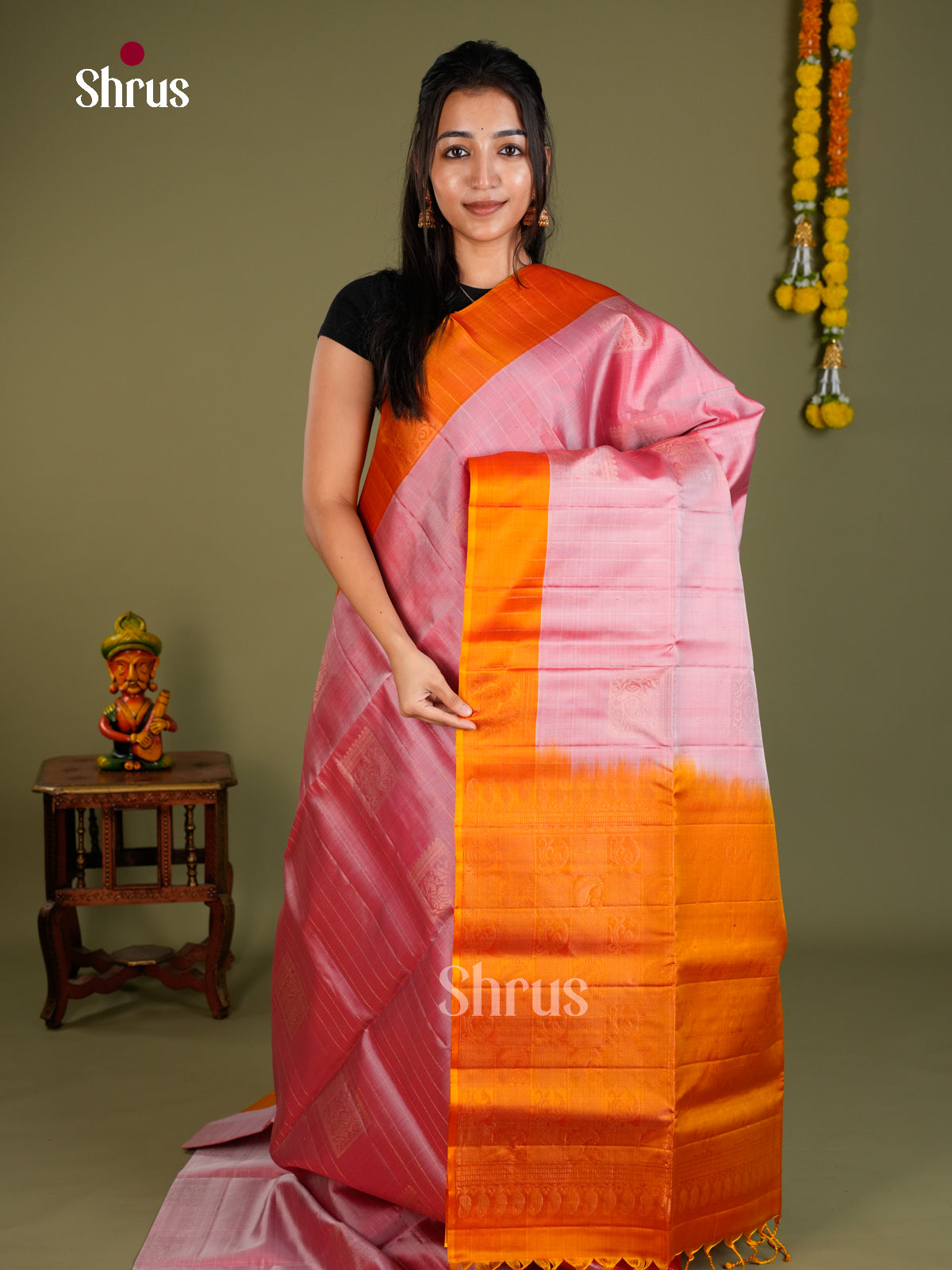 Soft Silk Saree - EDS20045 - Shop on Shrus.com
