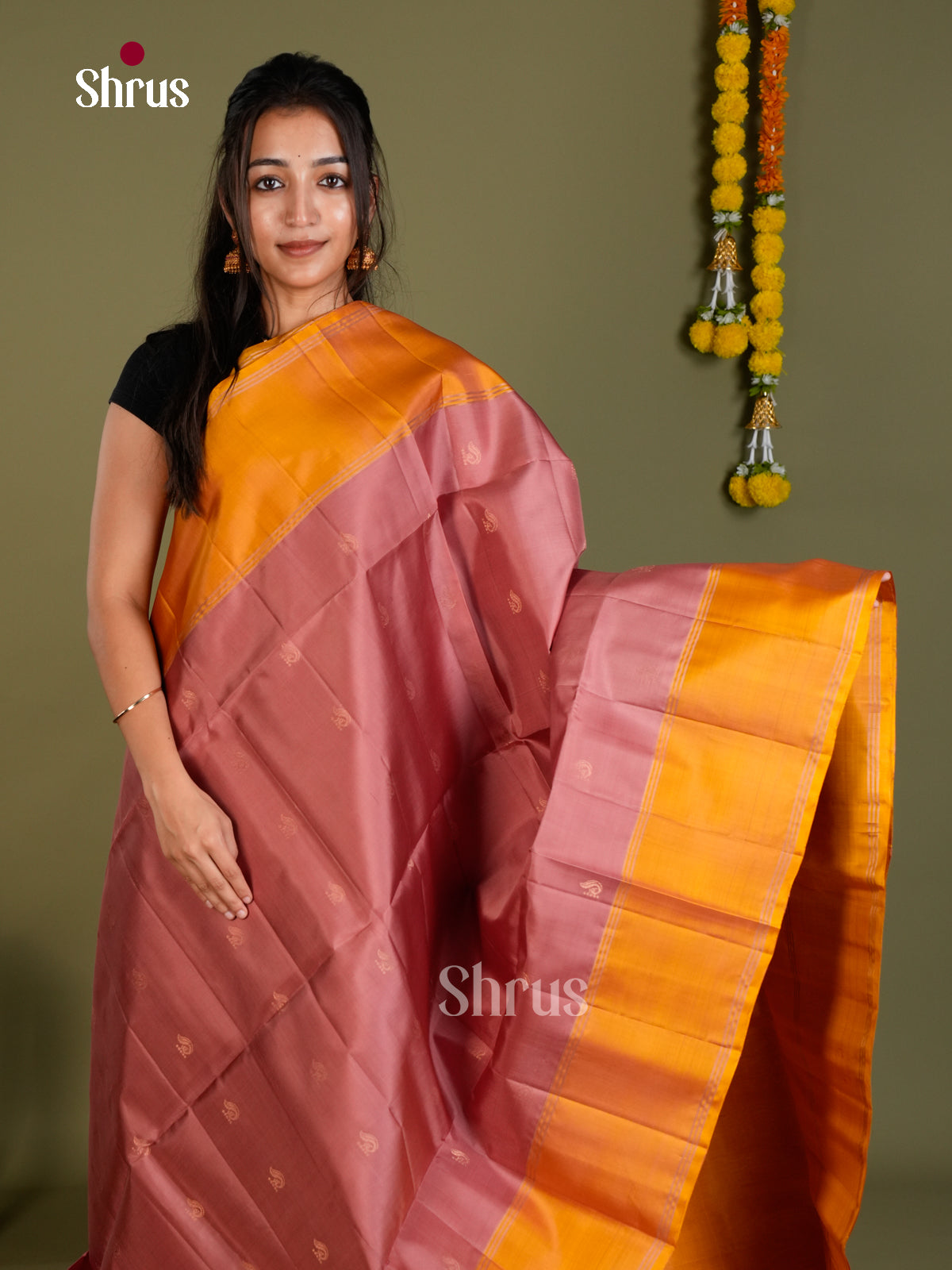Soft Silk Saree - EDS20049 - Shop on Shrus.com