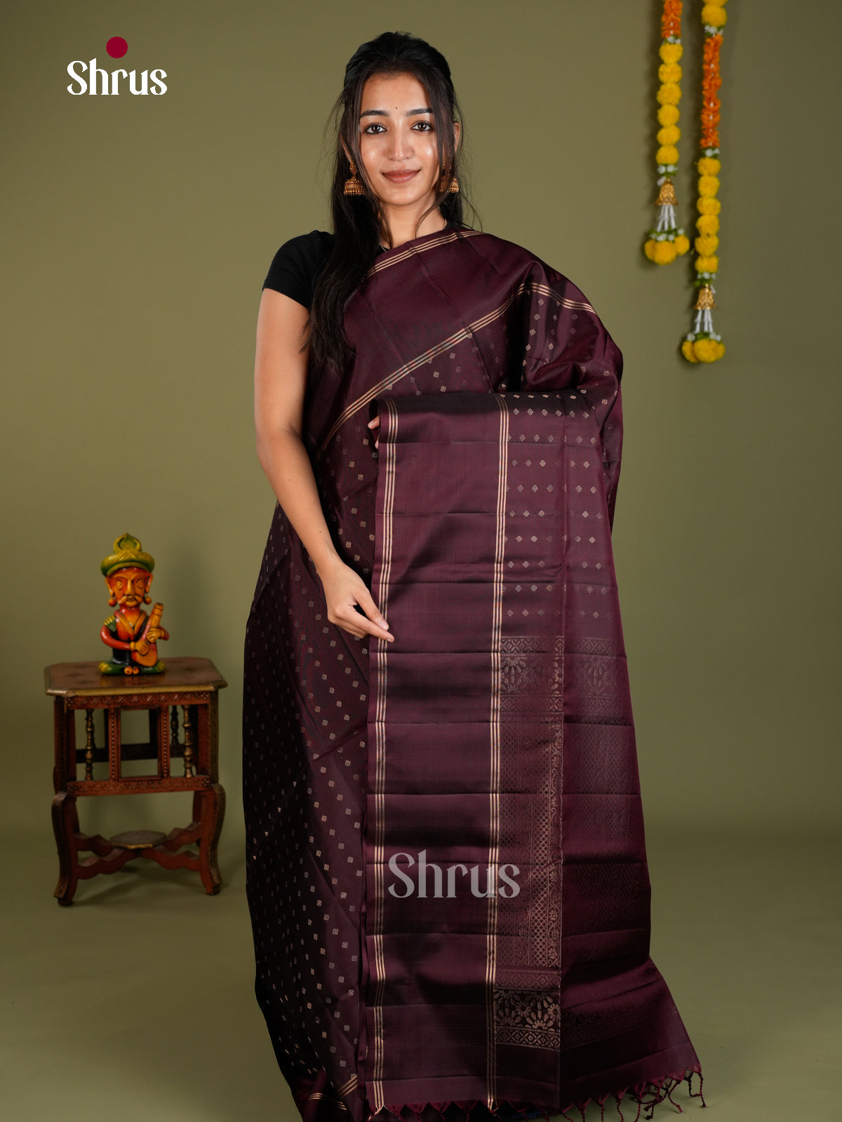 Soft Silk Saree - EDS20055 - Shop on Shrus.com