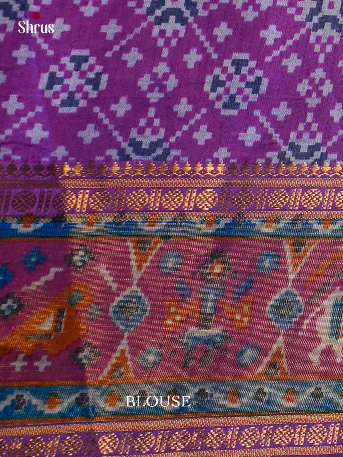 Semi Patola Saree - EDS21056 - Shop on Shrus.com