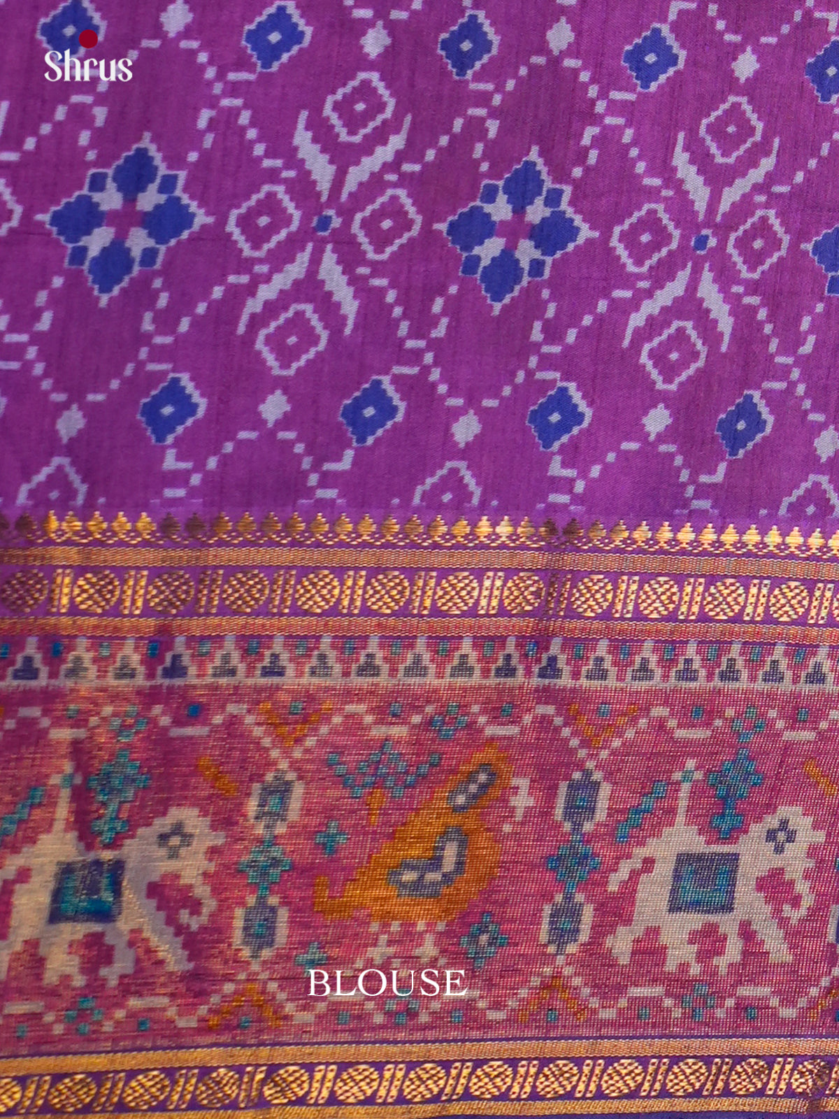 Semi Patola Saree - EDS21060 - Shop on Shrus.com