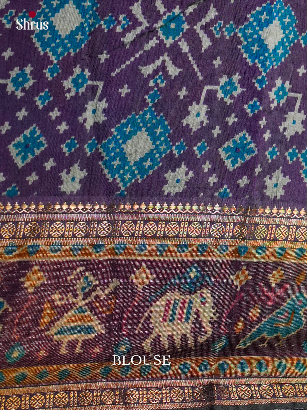 Semi Patola Saree - EDS21066 - Shop on Shrus.com