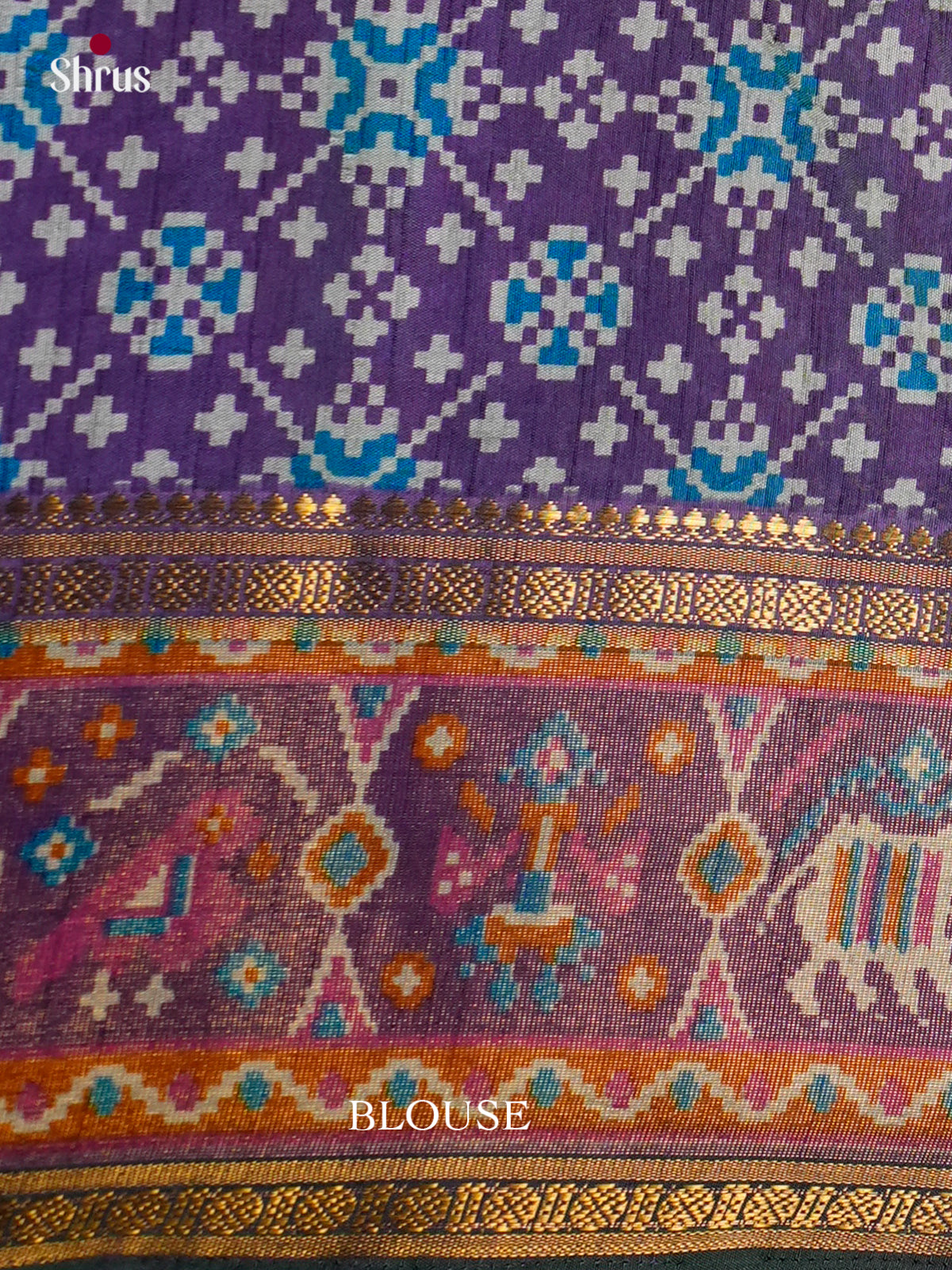 Semi Patola Saree - EDS21074 - Shop on Shrus.com