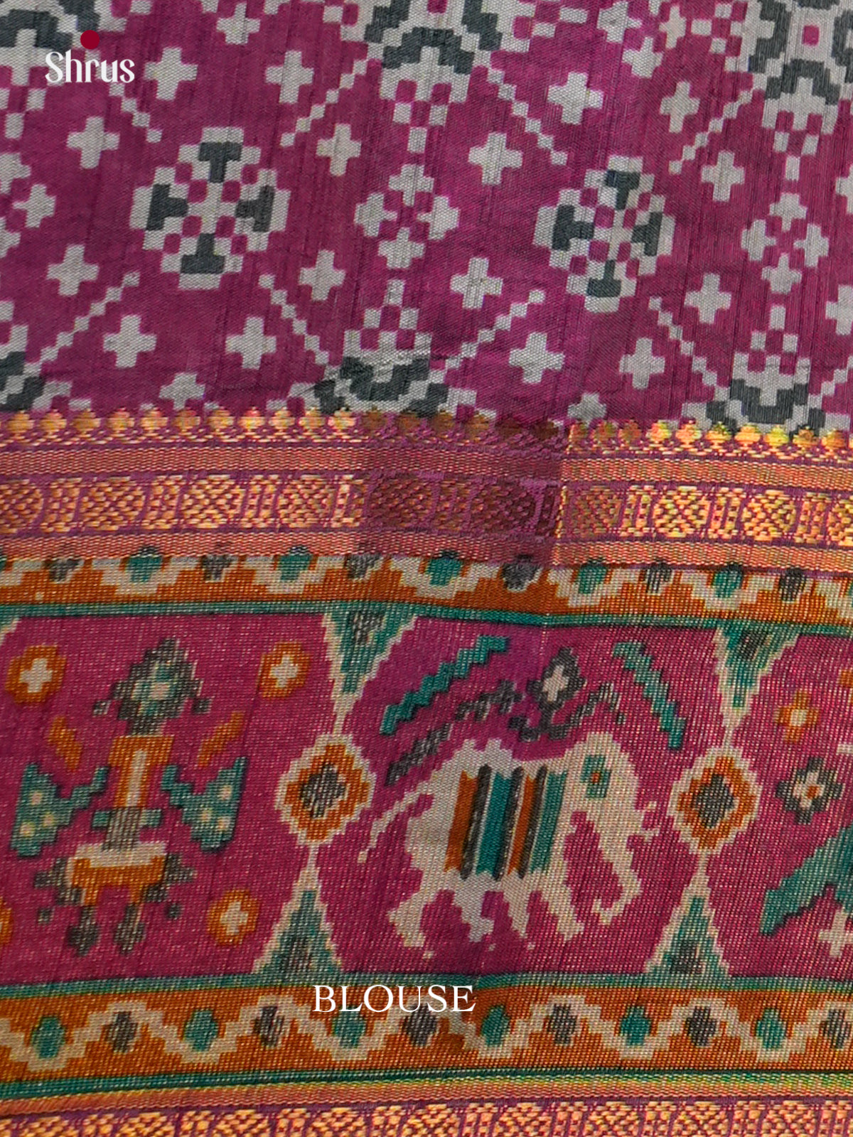 Semi Patola Saree - EDS21119 - Shop on Shrus.com