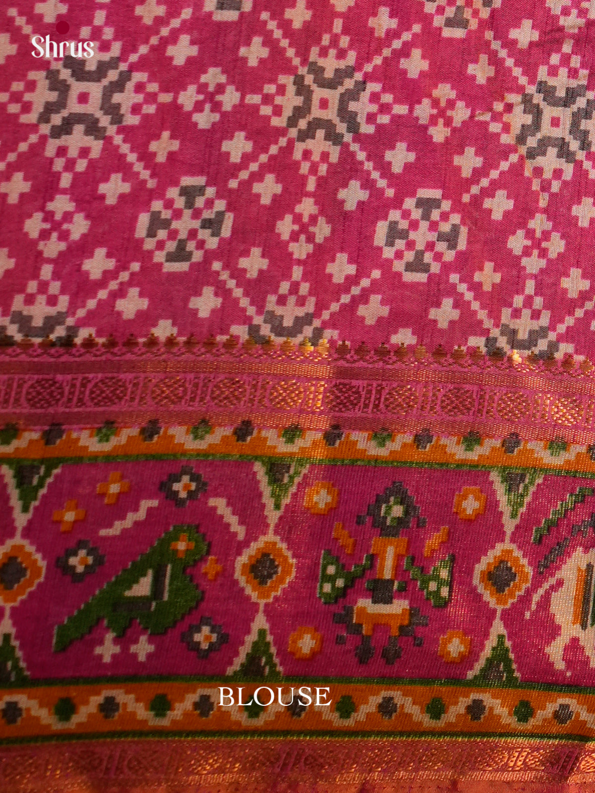 Semi Patola Saree - EDS21126 - Shop on Shrus.com
