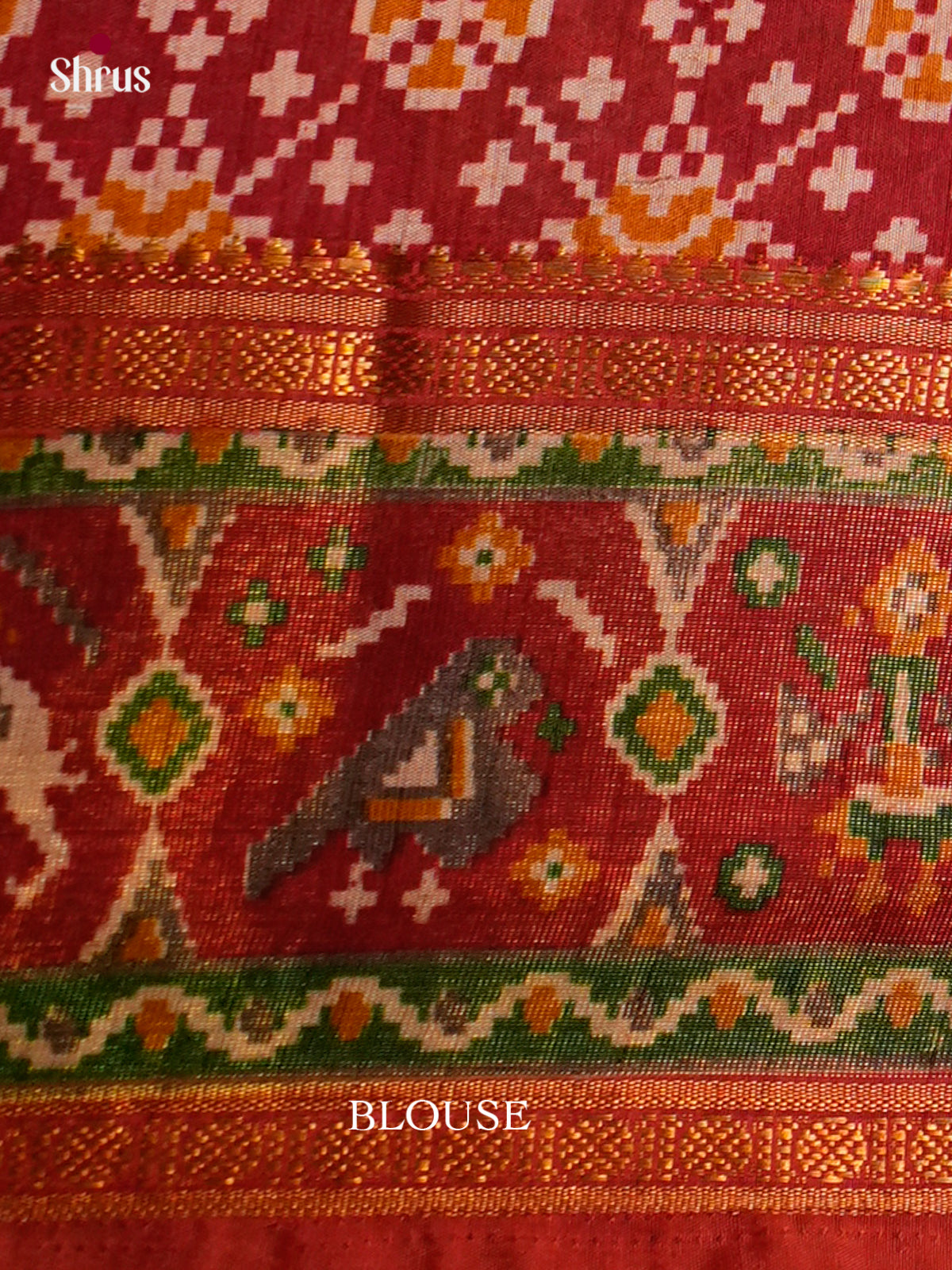 Semi Patola Saree - EDS21158 - Shop on Shrus.com