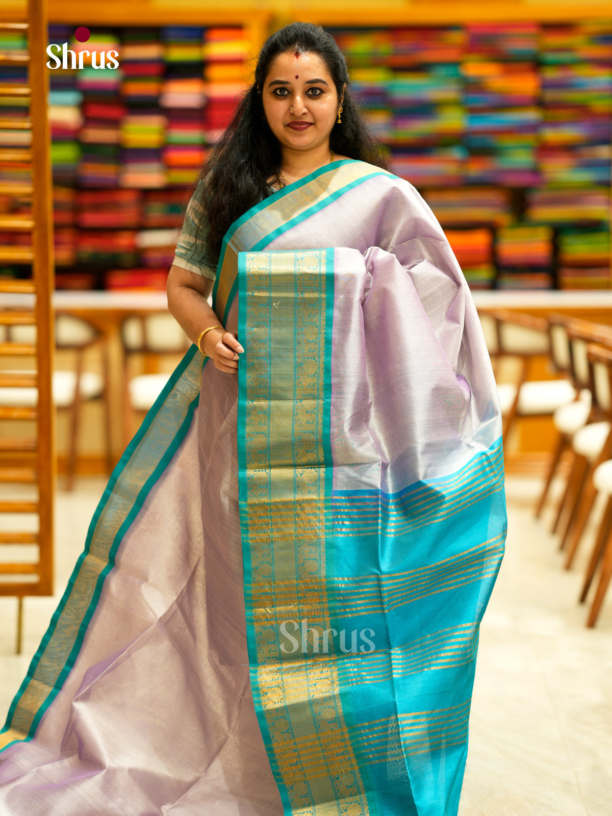Silk Cotton Saree - EDS29004 - Shop on Shrus.com