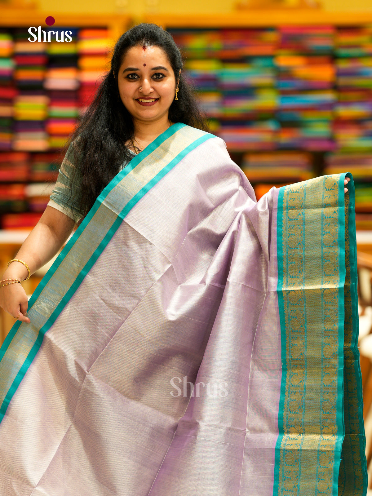 Silk Cotton Saree - EDS29004 - Shop on Shrus.com