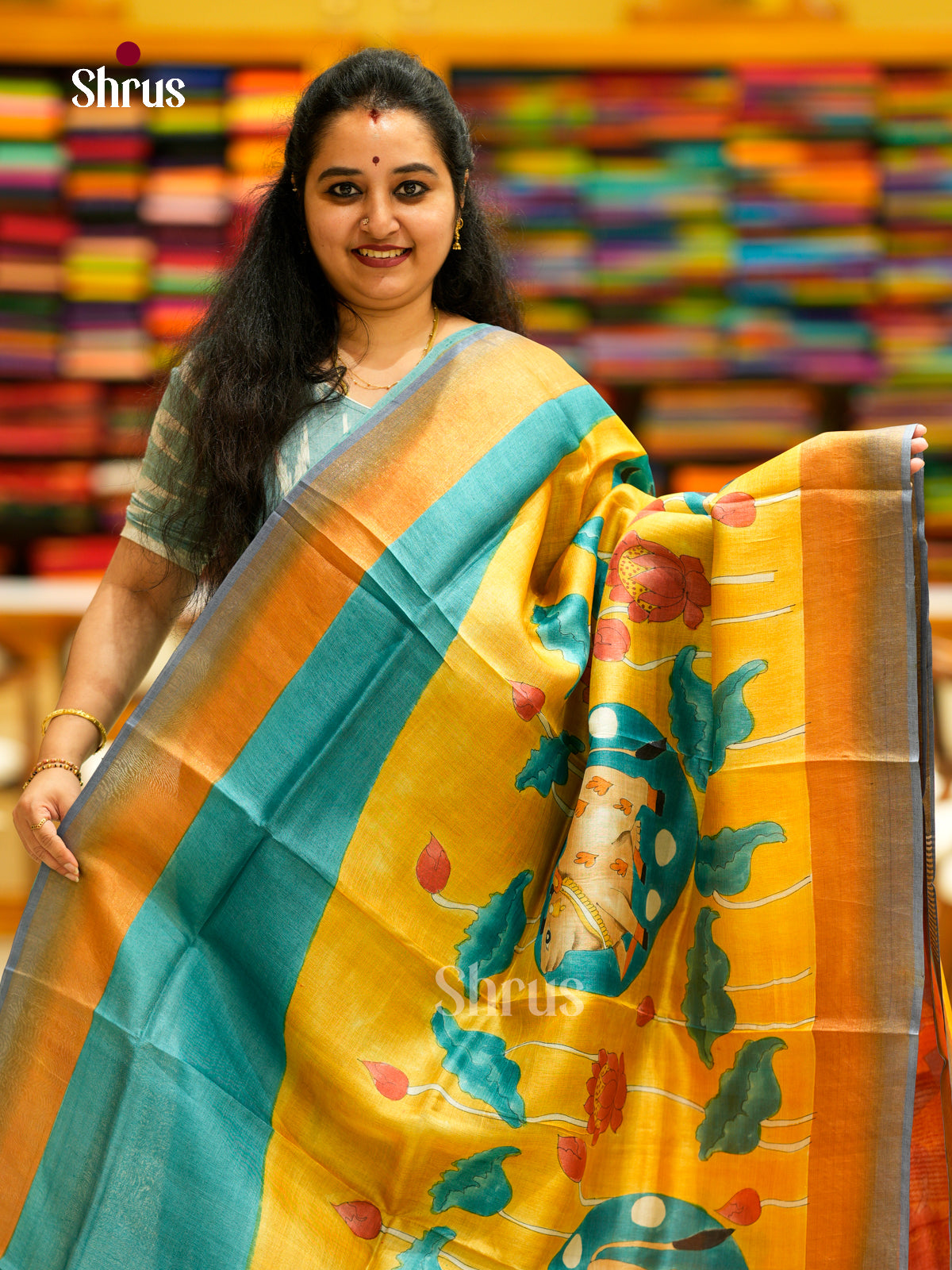 Tussar Saree - EDS29035 - Shop on Shrus.com