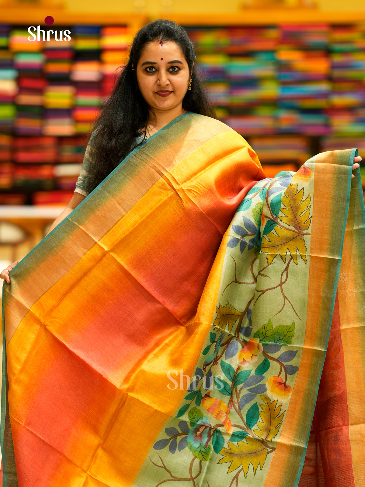 Tussar Saree - EDS29050 - Shop on Shrus.com