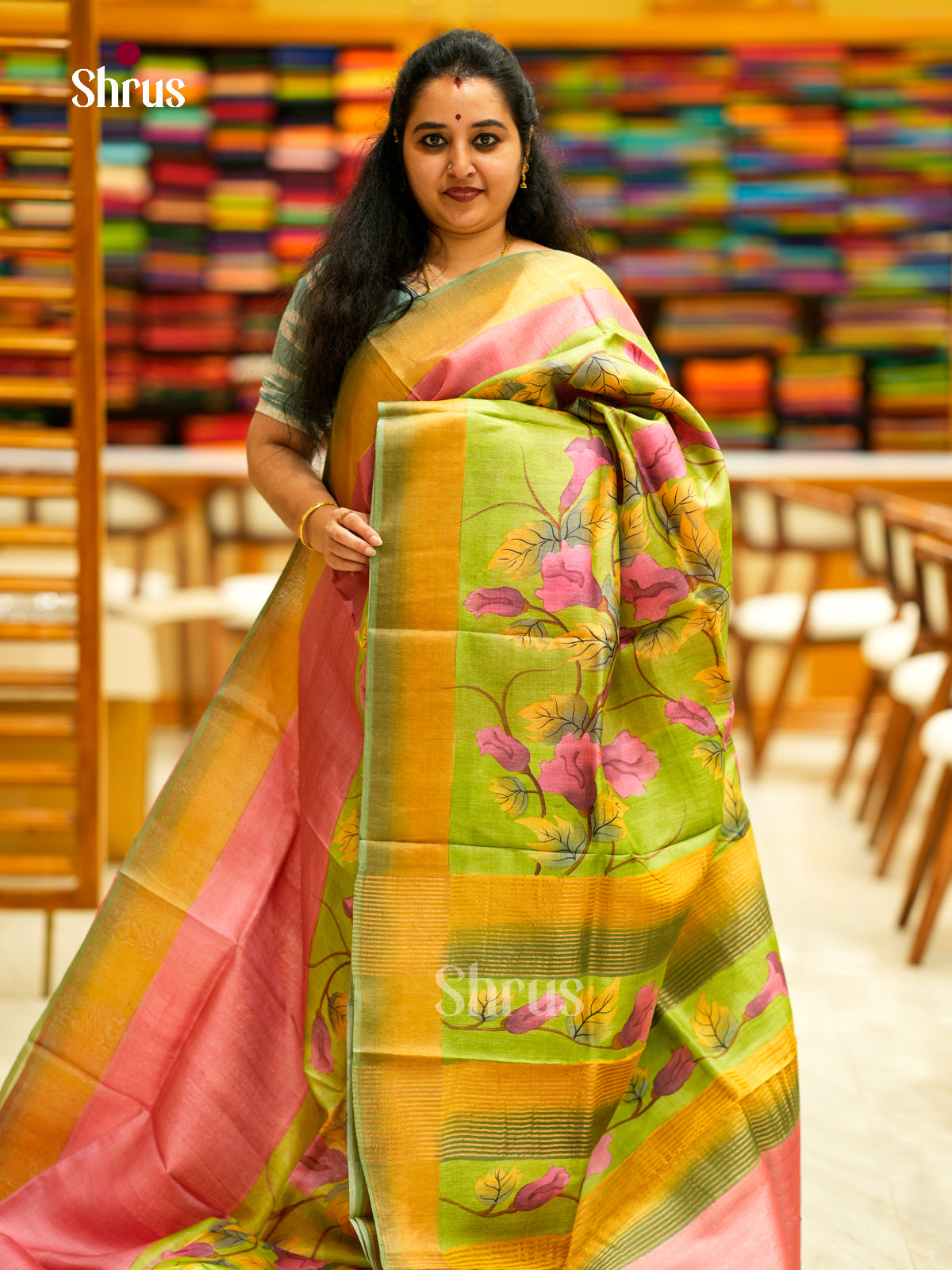 Tussar Saree - EDS29076 - Shop on Shrus.com