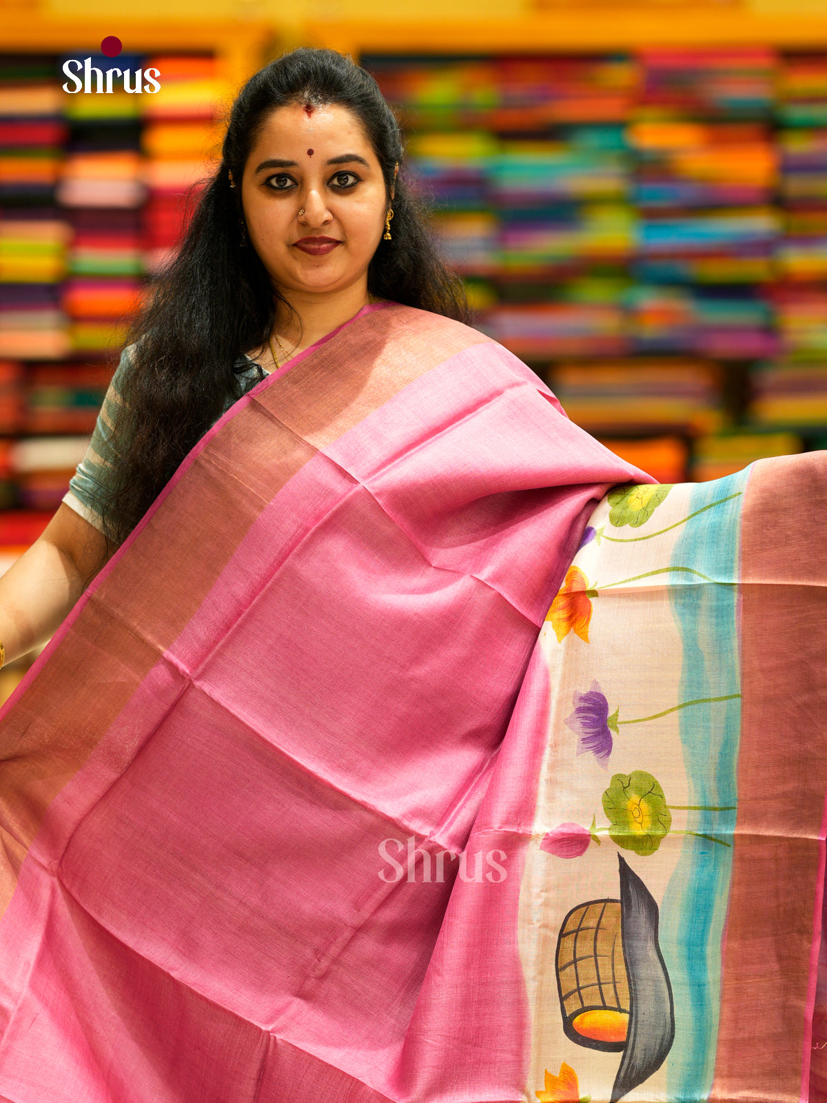 Tussar Saree - EDS29083 - Shop on Shrus.com