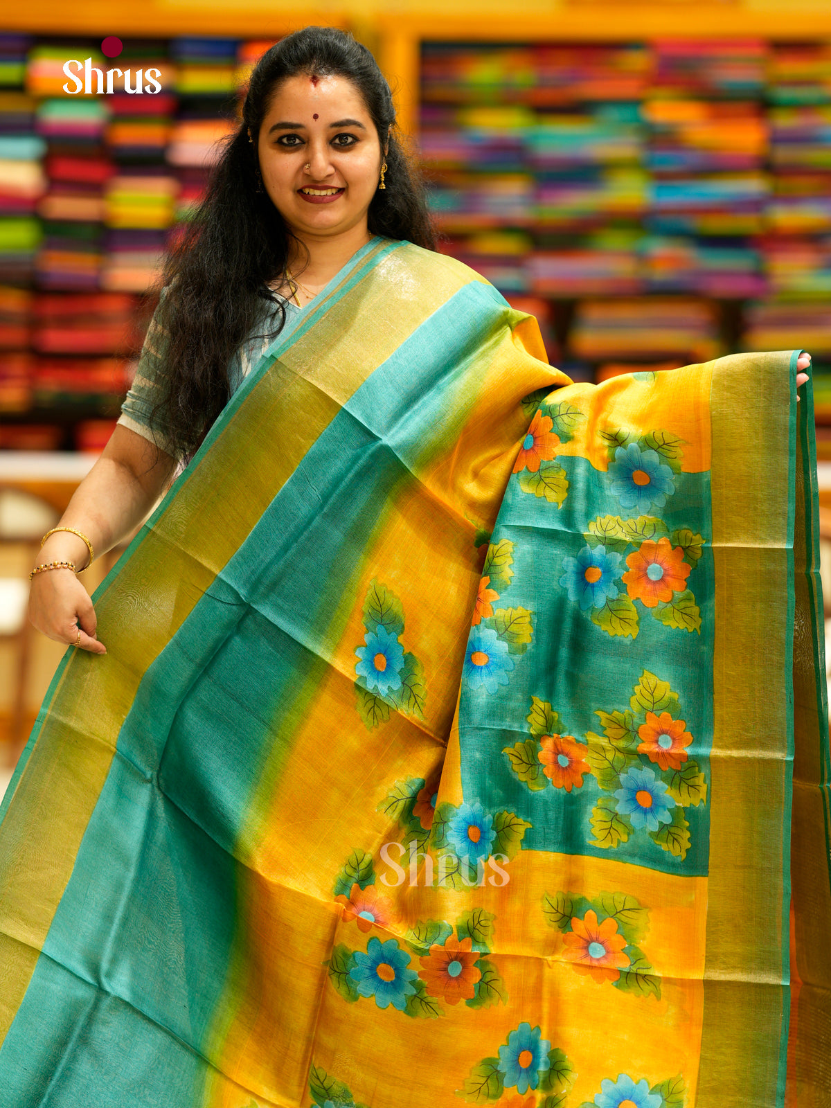 Tussar Saree - EDS29097 - Shop on Shrus.com