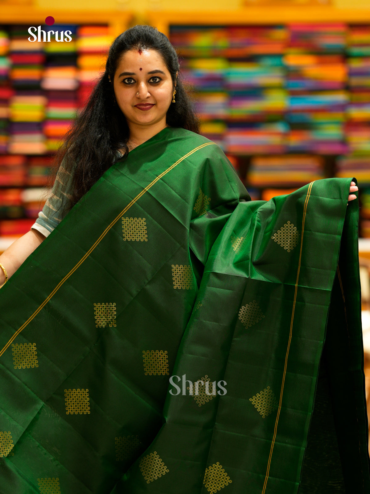 Soft Silk Saree - EDS30004 - Shop on Shrus.com