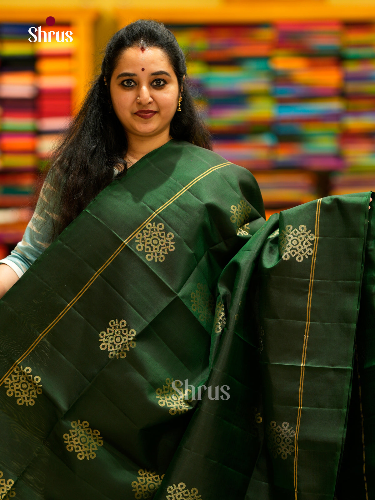 Soft Silk Saree - EDS30005 - Shop on Shrus.com