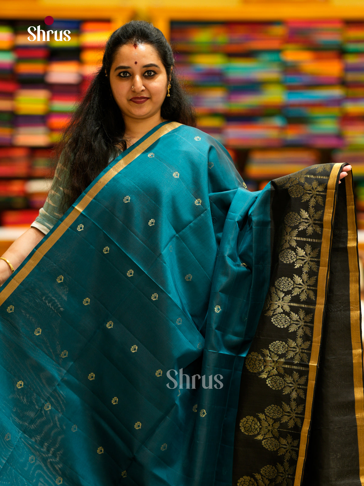 Soft Silk Saree - EDS30007 - Shop on Shrus.com