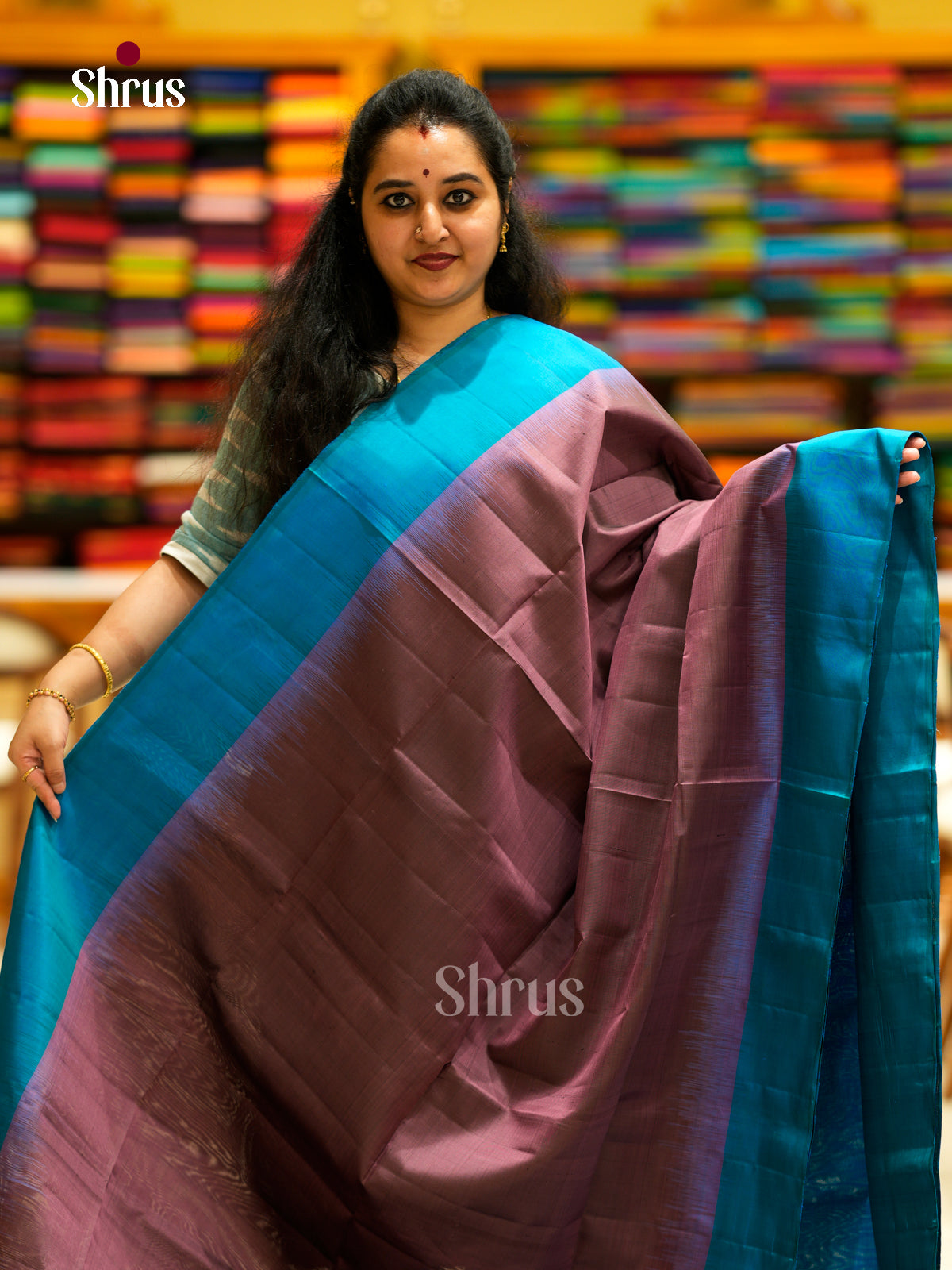Soft Silk Saree - EDS30008 - Shop on Shrus.com