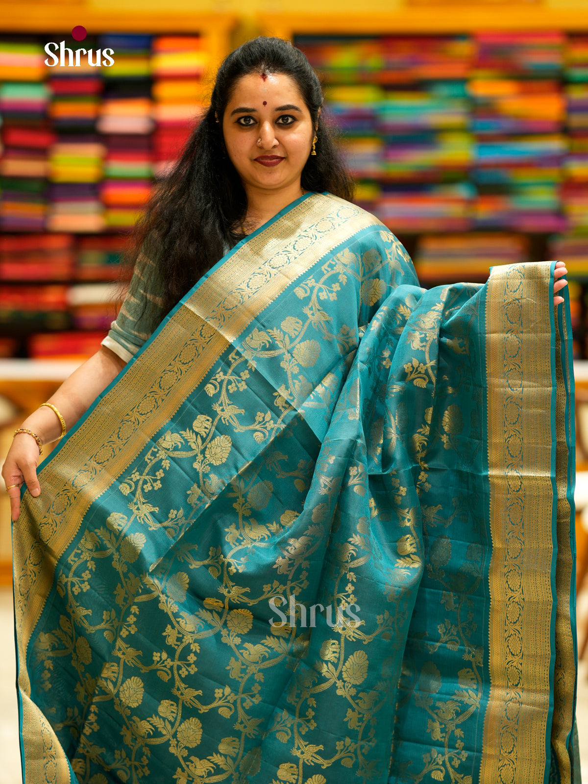 Soft Silk Saree - EDS30009 - Shop on Shrus.com