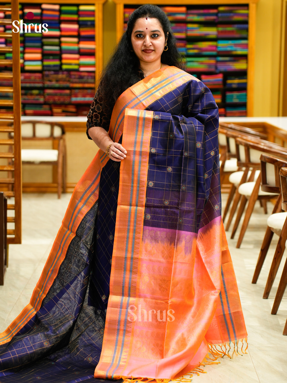 Silk Cotton Saree - EES04004