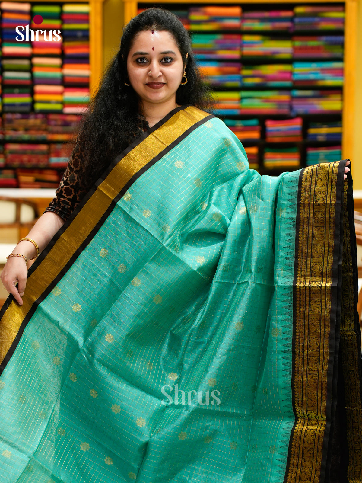Silk Cotton Saree - EES04009