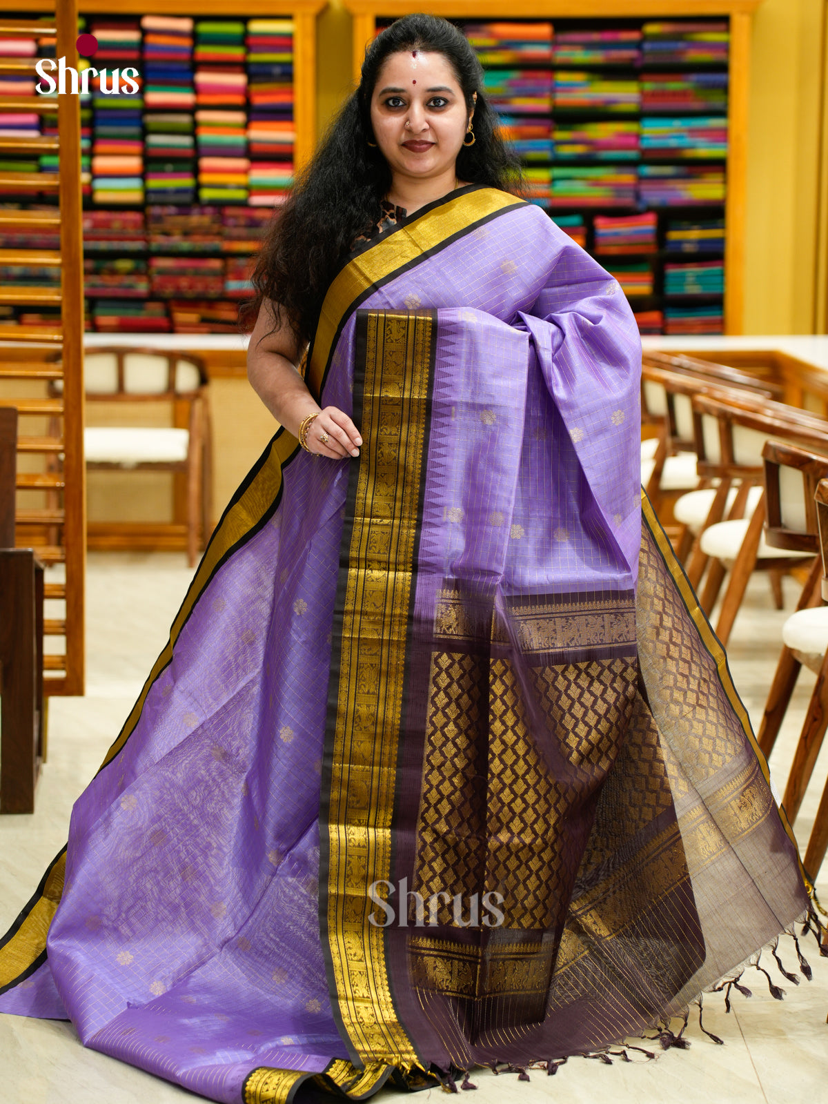Silk Cotton Saree - EES04011