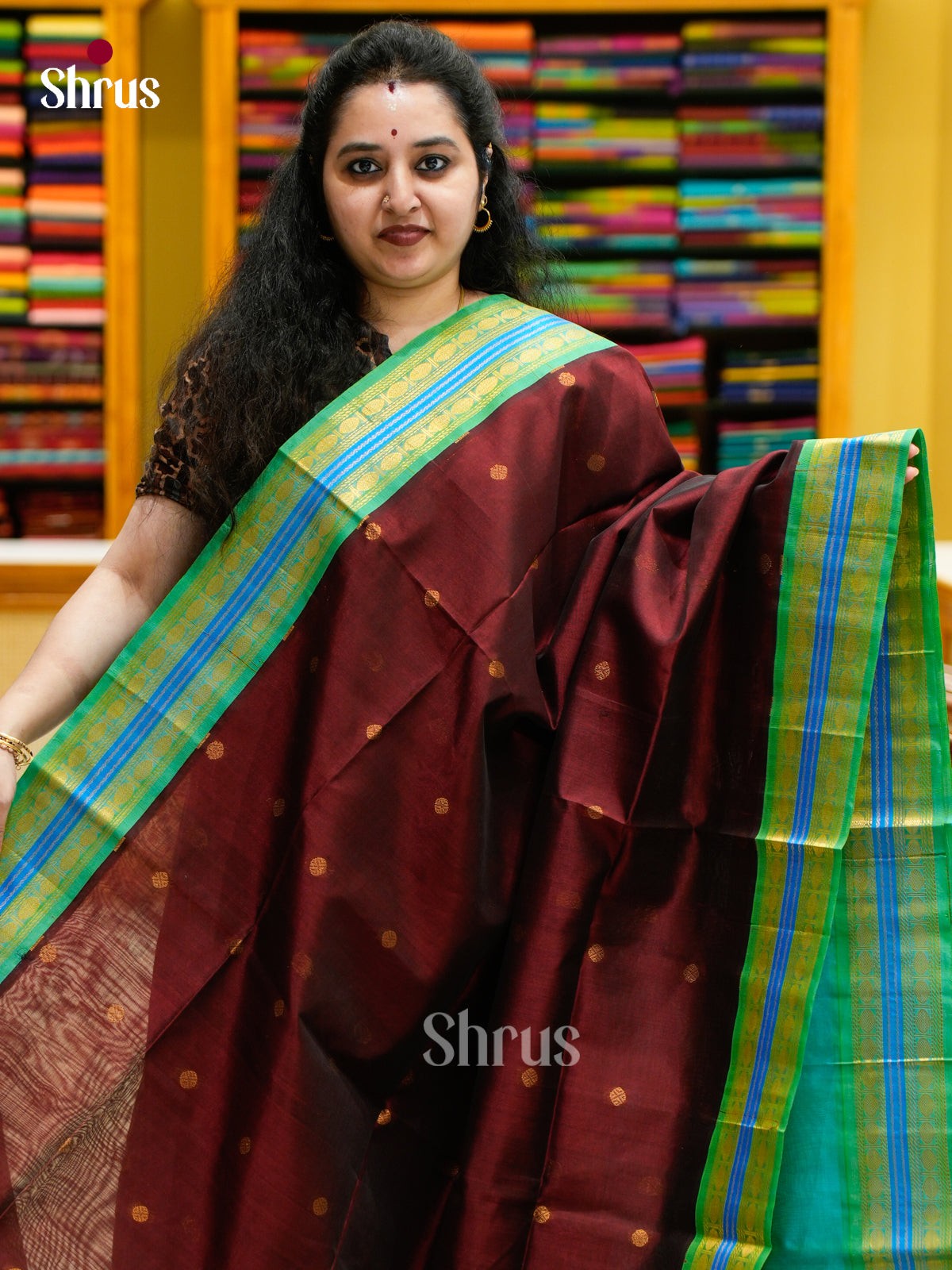 Silk Cotton Saree - EES04013